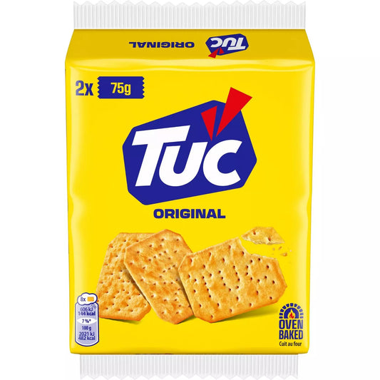LU Tuc Crackers Original (2x75g) 150g