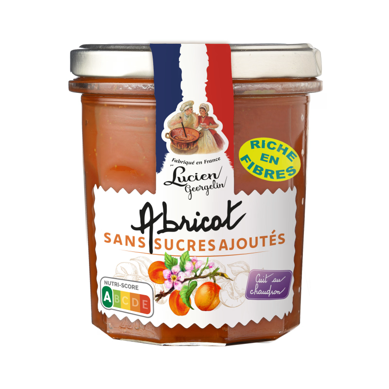 LUCIEN GEORGELIN Apricot Spread No Added Sugar 320g